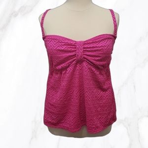 Pink Tankini Top Only